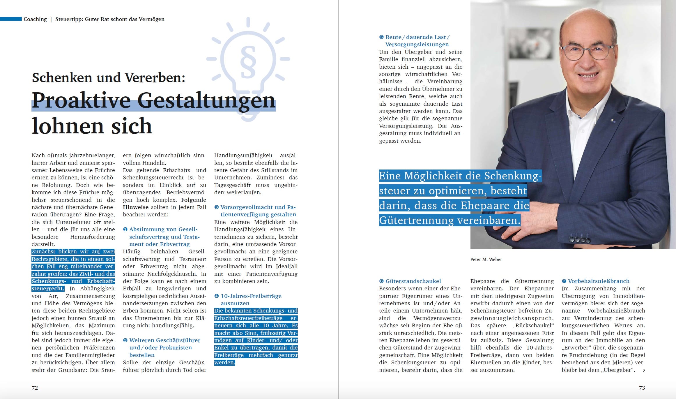 Proaktive Gestaltungen