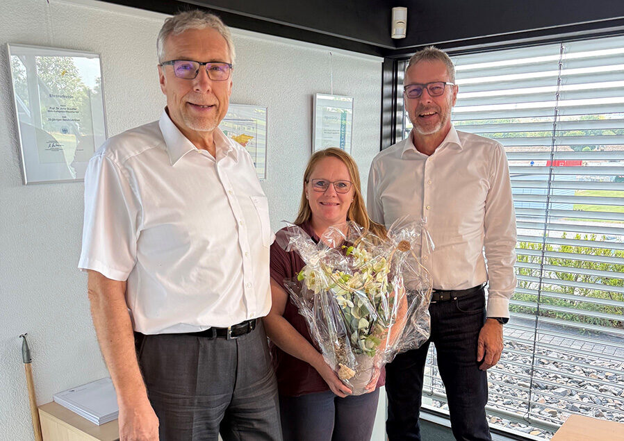 20 Jahre Steudter: Wir gratulieren herzlich, Frau Quirmbach!